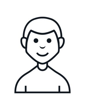 insanlar karakter avatar simgesi vektör illüstrasyonuName