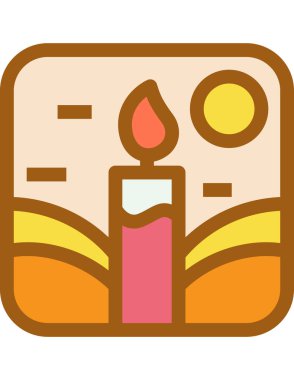 parti düz ikon vektör çizimi