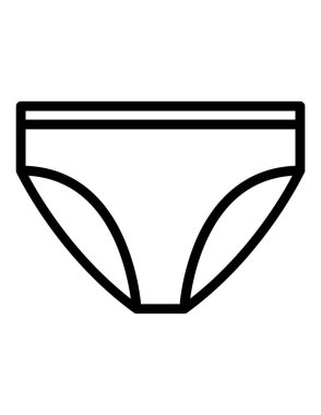 iç çamaşırı ikonu vektör illüstrasyonu