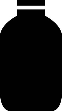 şişe simgesi vektör illüstrasyonu