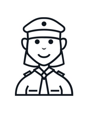 insanlar karakter avatar simgesi vektör illüstrasyonuName