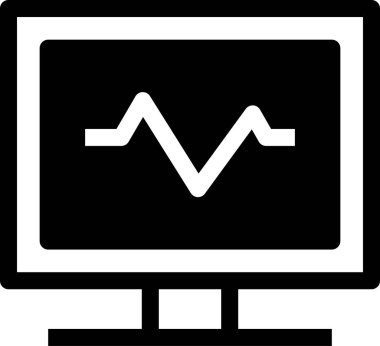 tıbbi ağ simgesi vektör illüstrasyonu