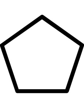 siyah ve beyaz vektör simgesi