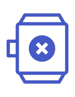 smartwatch simge vektör çizimi