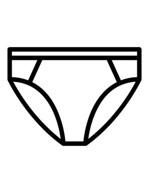 iç çamaşırı ikonu vektör illüstrasyonu