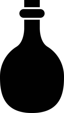 şişe simgesi vektör illüstrasyonu
