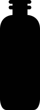 şişe simgesi vektör illüstrasyonu