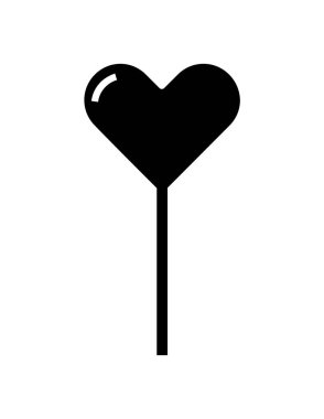 Şekerleme düz ikon vektör illüstrasyonu