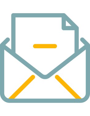 iletişim konsepti düz ikon vektör çizimi