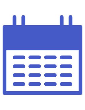 zaman zamanlama simgesi vektör illüstrasyonu