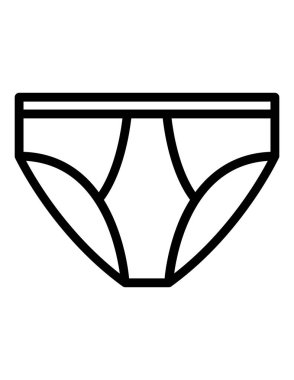 iç çamaşırı ikonu vektör illüstrasyonu