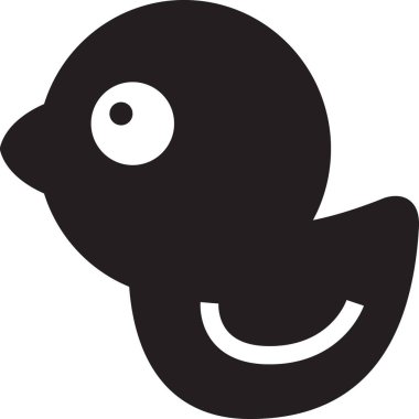 Paskalya yassı ikon vektör çizimi