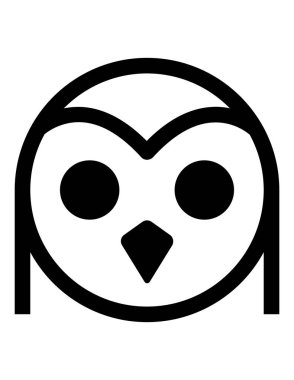 Cadılar Bayramı düz ikon vektör çizimi