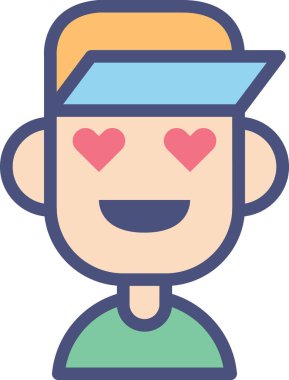 insanlar karakter avatar simgesi vektör illüstrasyonuName