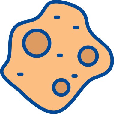 evren simgesi, gezegen uzay vektör çizimi