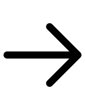 ok düz ikon vektör illüstrasyonu