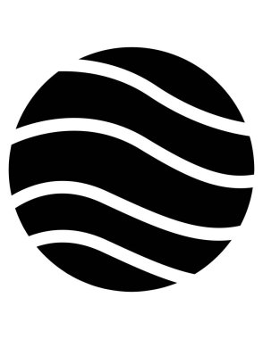 Bir topun vektör illüstrasyonu