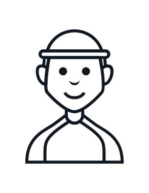 insanlar karakter avatar simgesi vektör illüstrasyonuName