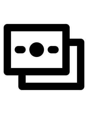 güç hattı vektör simgesi