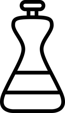 şişe simgesi vektör illüstrasyonu