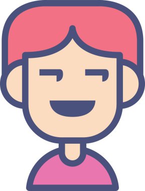 insanlar karakter avatar simgesi vektör illüstrasyonuName