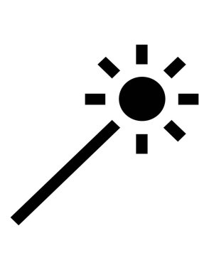 Cadılar Bayramı düz ikon vektör çizimi