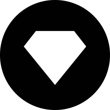 Elmas vekotr illüstrasyon, mücevher kavramı 