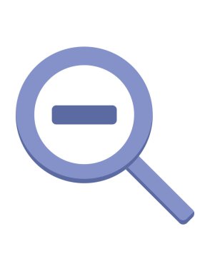 Arama simgesi vektör illüstrasyonu