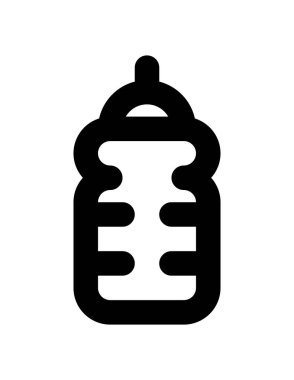 şişe simgesi vektör illüstrasyonu