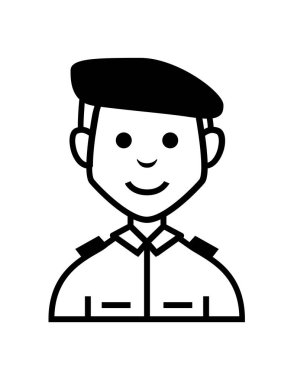 insanlar simge vektör illüstrasyonu