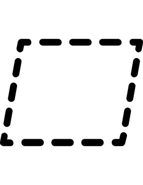 Bir köpeğin çizgi film stilinin vektör çizimi