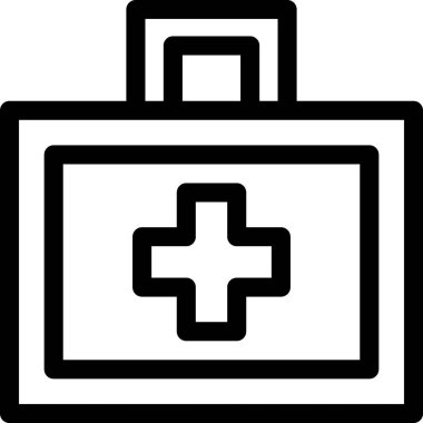 tıbbi ağ simgesi vektör illüstrasyonu