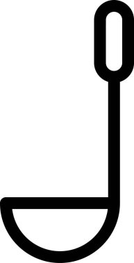 Mutfak aletleri satır vektör simgesi