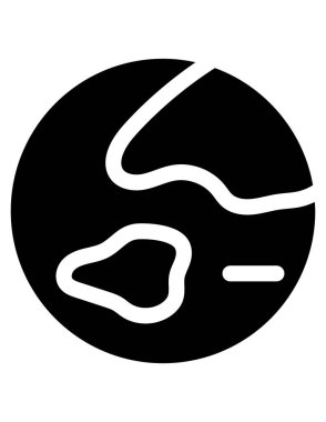 sperm vektör ikonu. biçim iki renkli düz sembol, siyah ve beyaz renkler, yuvarlak açılar, gri arkaplan