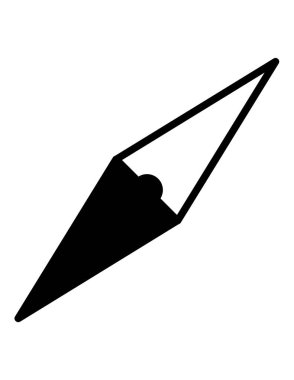 Bir balık avının modern siyah beyaz siluetinin vektör çizimi