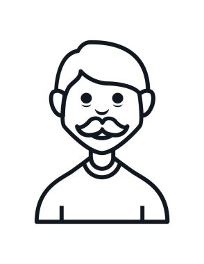 insanlar karakter avatar simgesi vektör illüstrasyonuName