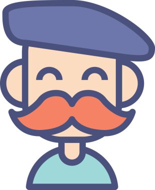 insanlar karakter avatar simgesi vektör illüstrasyonuName