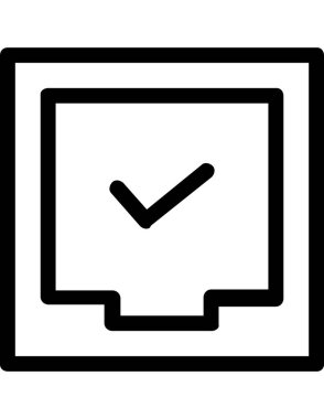 dosya belgesi düz simge vektör çizimi