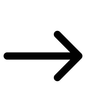 ok düz ikon vektör illüstrasyonu