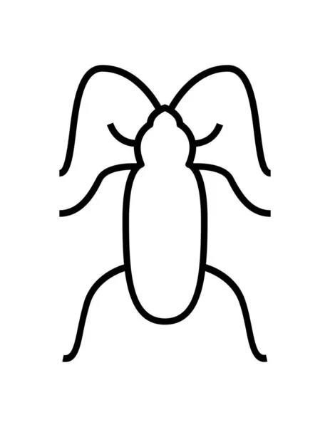 Illustration Vectorielle Icône Bug — Image vectorielle