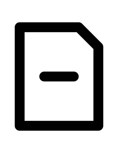 Formato Archivo Icon Vector — Archivo Imágenes Vectoriales