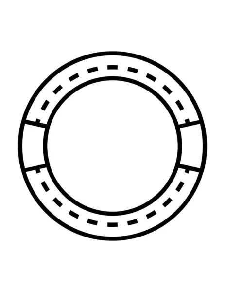 Icona Del Premio Illustrazione Vettoriale Del Conseguimento Del Distintivo — Vettoriale Stock