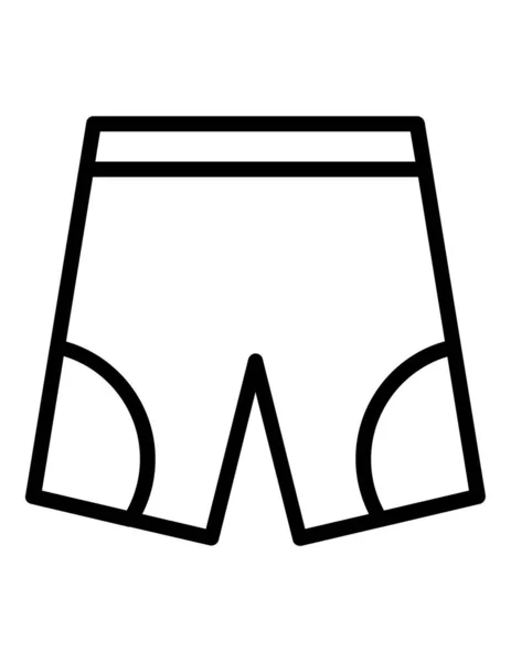 Underwear Icon Vector Illustration — Stock Vector