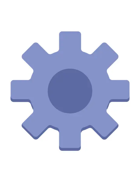 Ikona Převodovky Vektorová Ilustrace — Stockový vektor