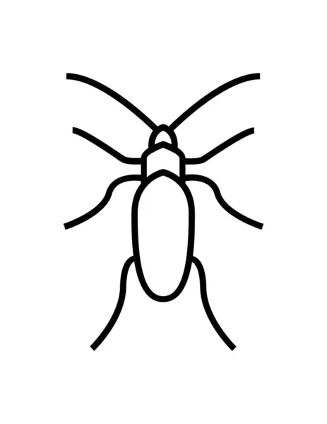 Bug Pictogram Vector Illustratie — Stockvector