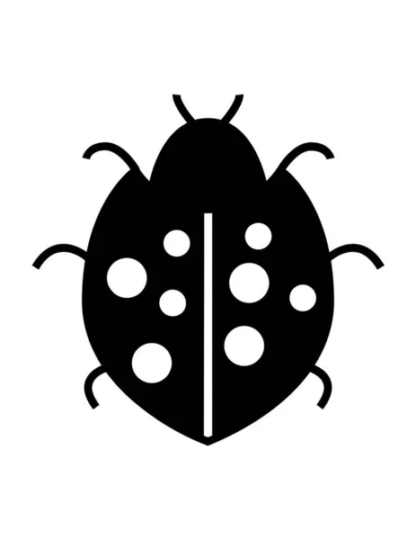 虫のアイコンベクトルイラスト — ストックベクタ