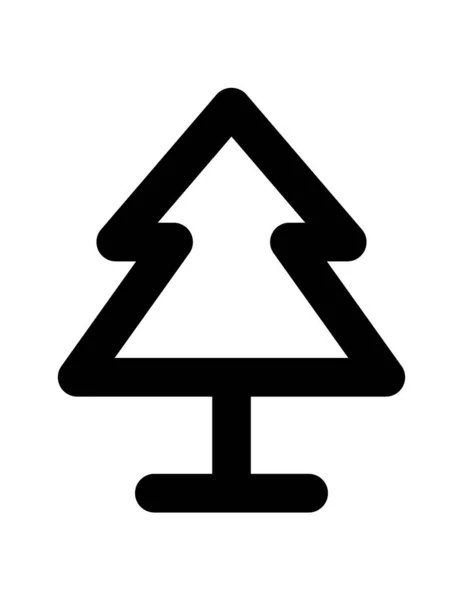 Baum Symbol Vektor Illustration — Stockvektor