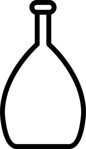 Icono Botella Vector Ilustración — Vector de stock