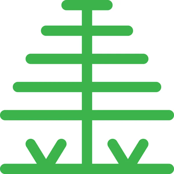 Baum Symbol Vektor Illustration — Stockvektor