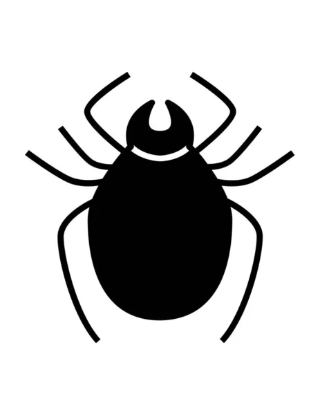 Illustration Zum Bug Symbol Vektor — Stockvektor